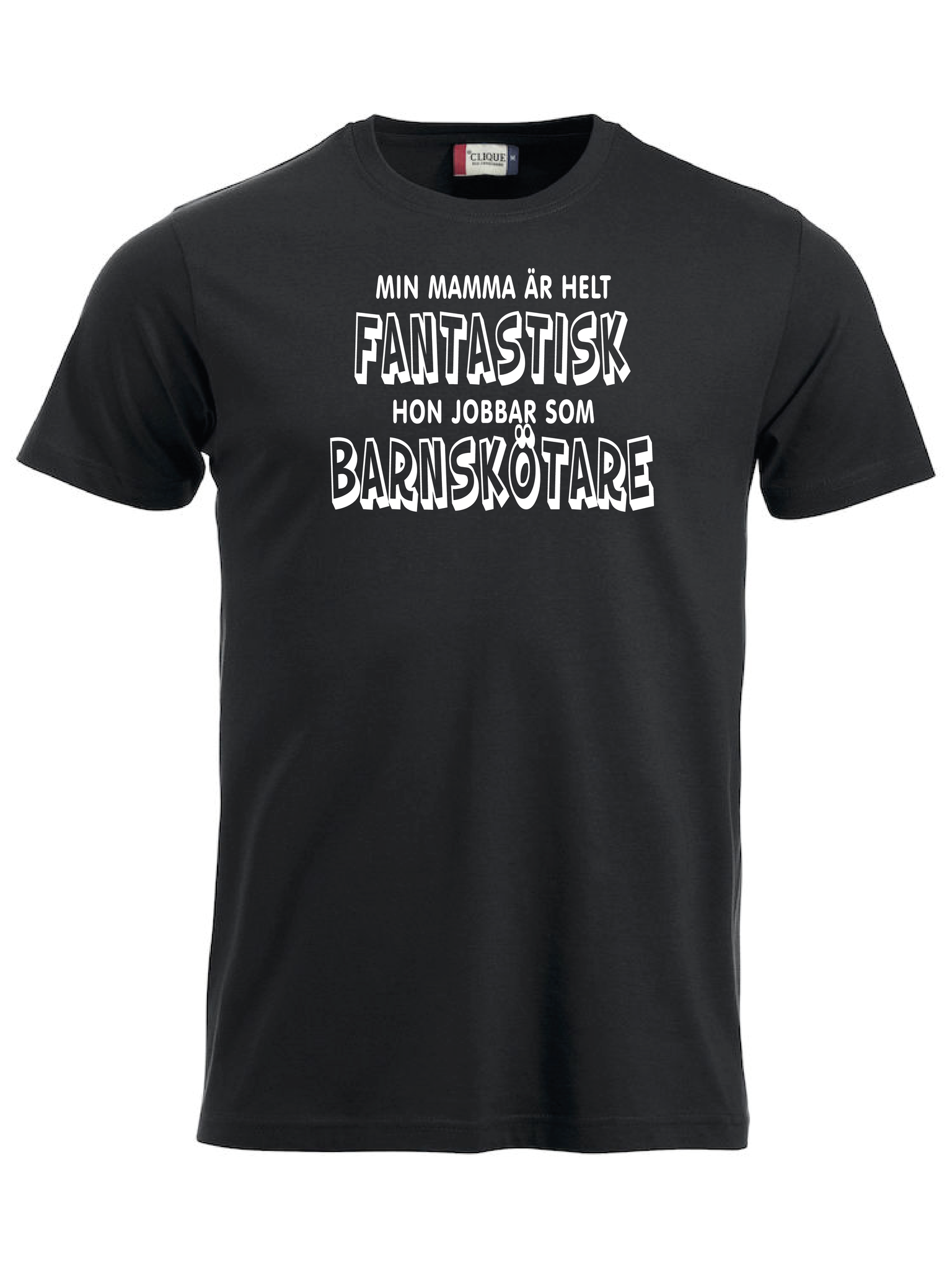 T-shirt "MAMMA BARNSKÖTARE"
