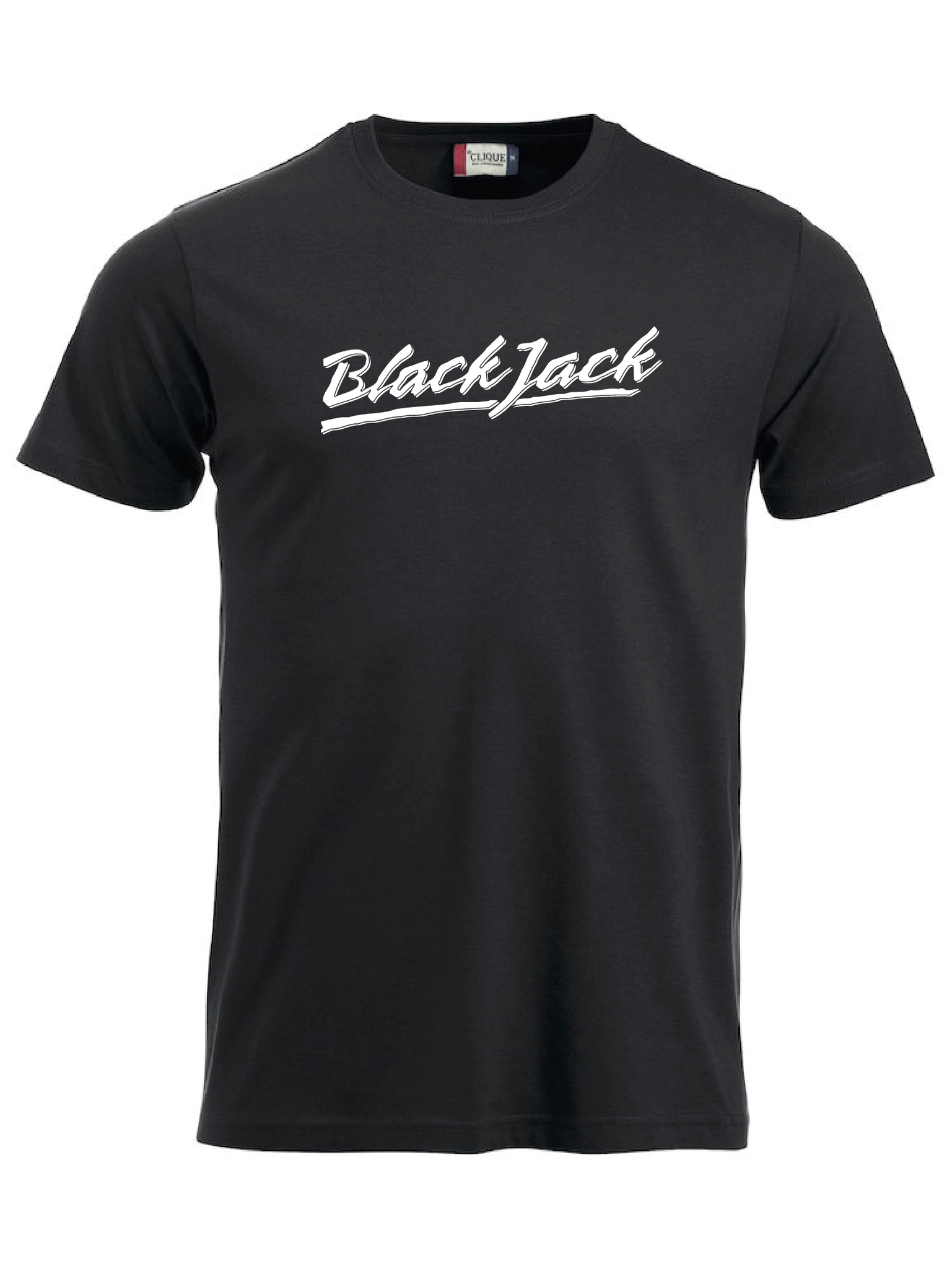 Svart T-shirt "Black Jack"