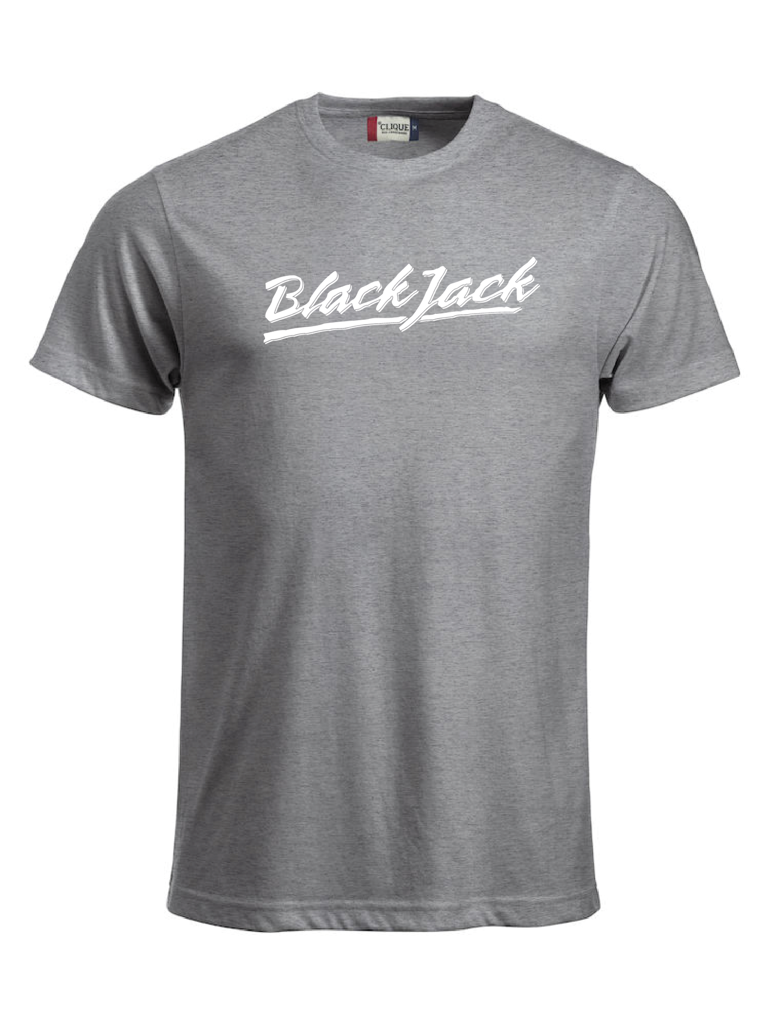 Grå T-shirt "Black Jack"