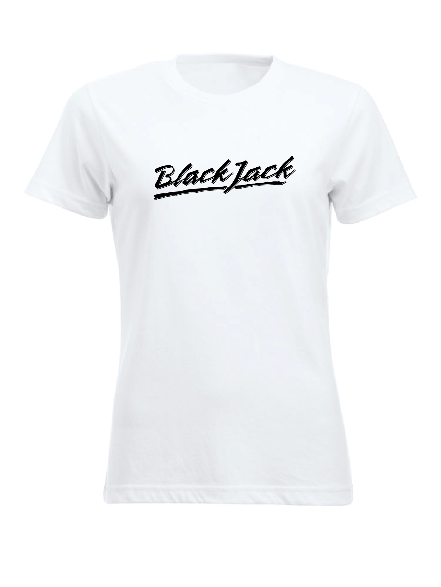 Vit Dam T-shirt "Black Jack"