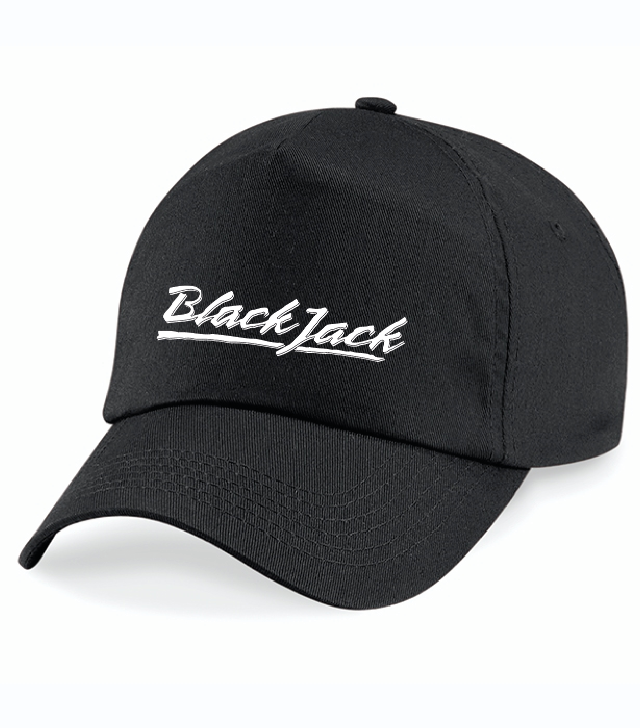 Svart Keps "Black Jack"