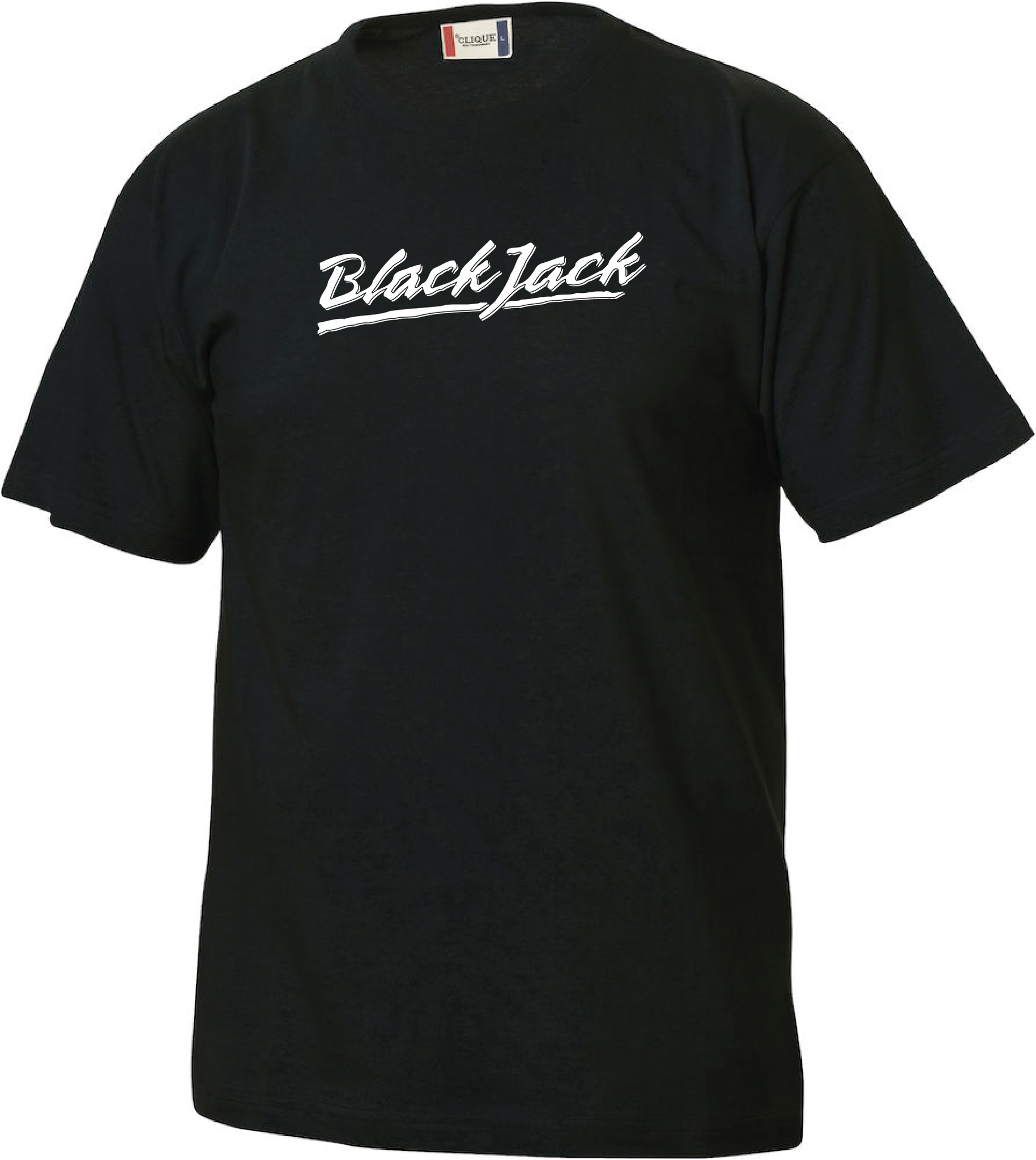 Svart Junior T-shirt "Black Jack"