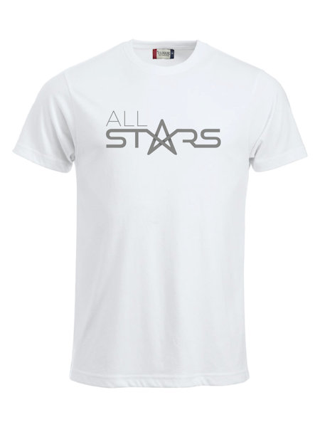 Vit T-shirt "ALLSTARS"