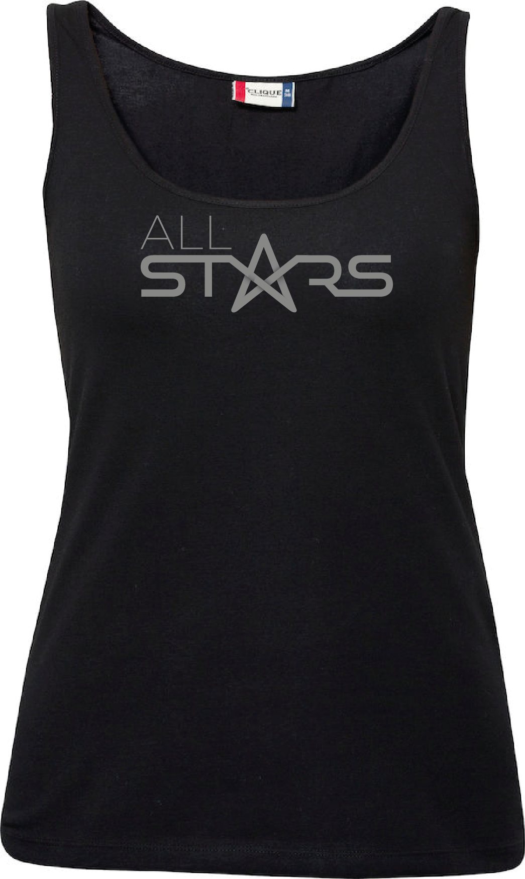 Svart Dam Tank Top "ALLSTARS"