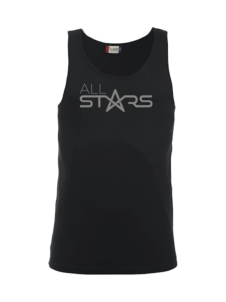 Svart Tank Top "ALLSTARS"