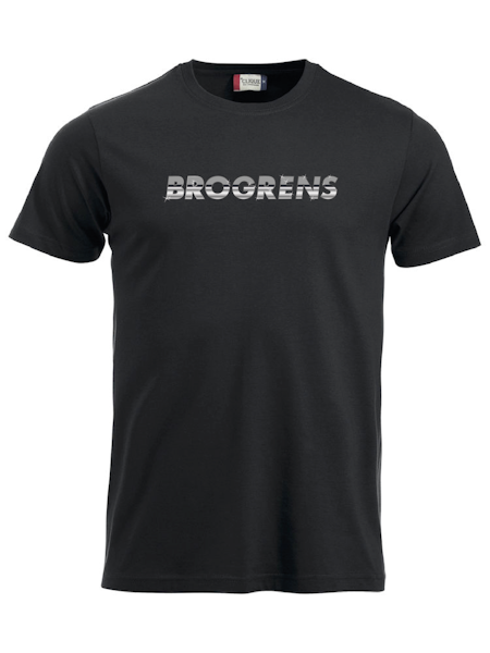 Svart T-shirt "BROGRENS"
