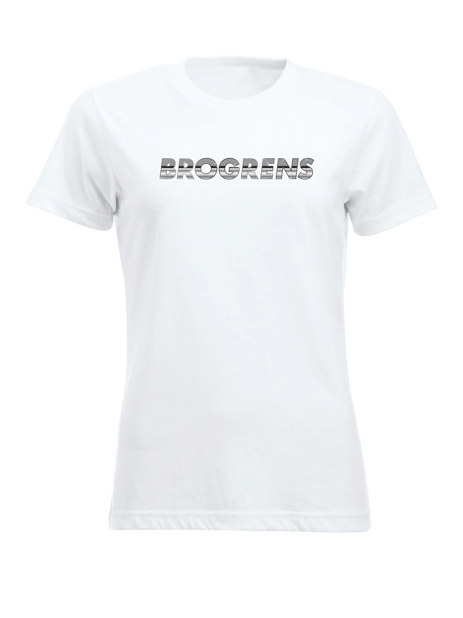 Vit Dam T-shirt "BROGRENS"