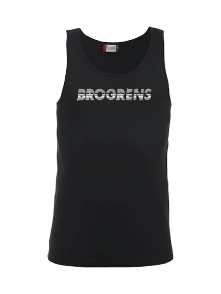 Svart Tank Top "BROGRENS"