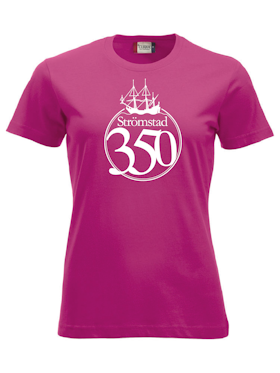 Cerise Dam T-shirt "STRÖMSTAD 350 år"