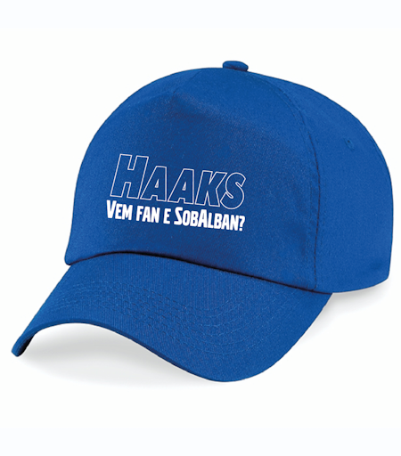 Blå Keps "HAAKS Sob-Alban"