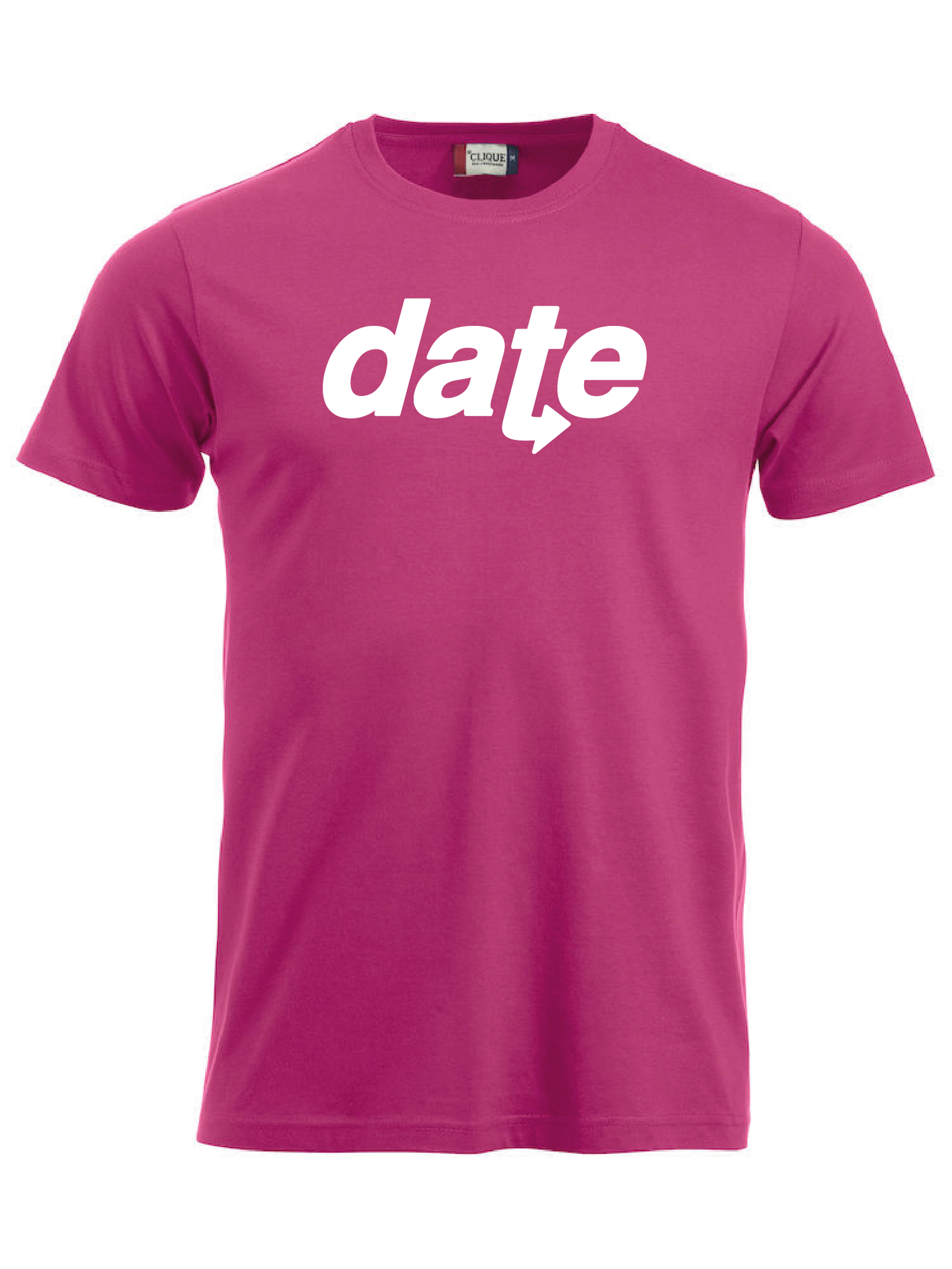 Cerise T-shirt "DATE" vit