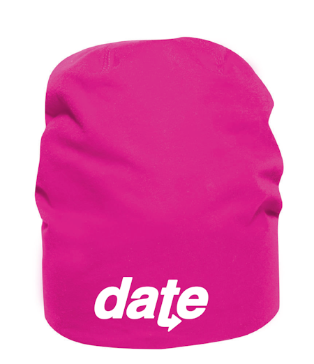 Cerise Mössa "DATE" vit