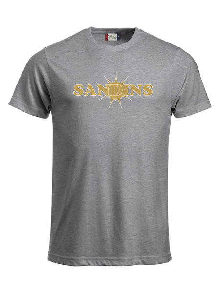 Grå T-shirt "Sandins"