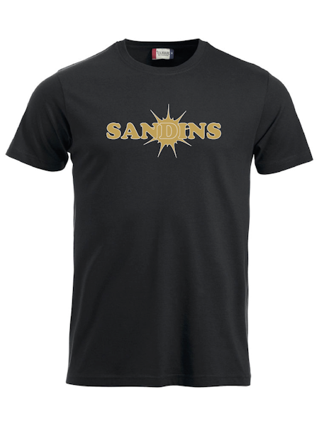 Svart T-shirt "Sandins"