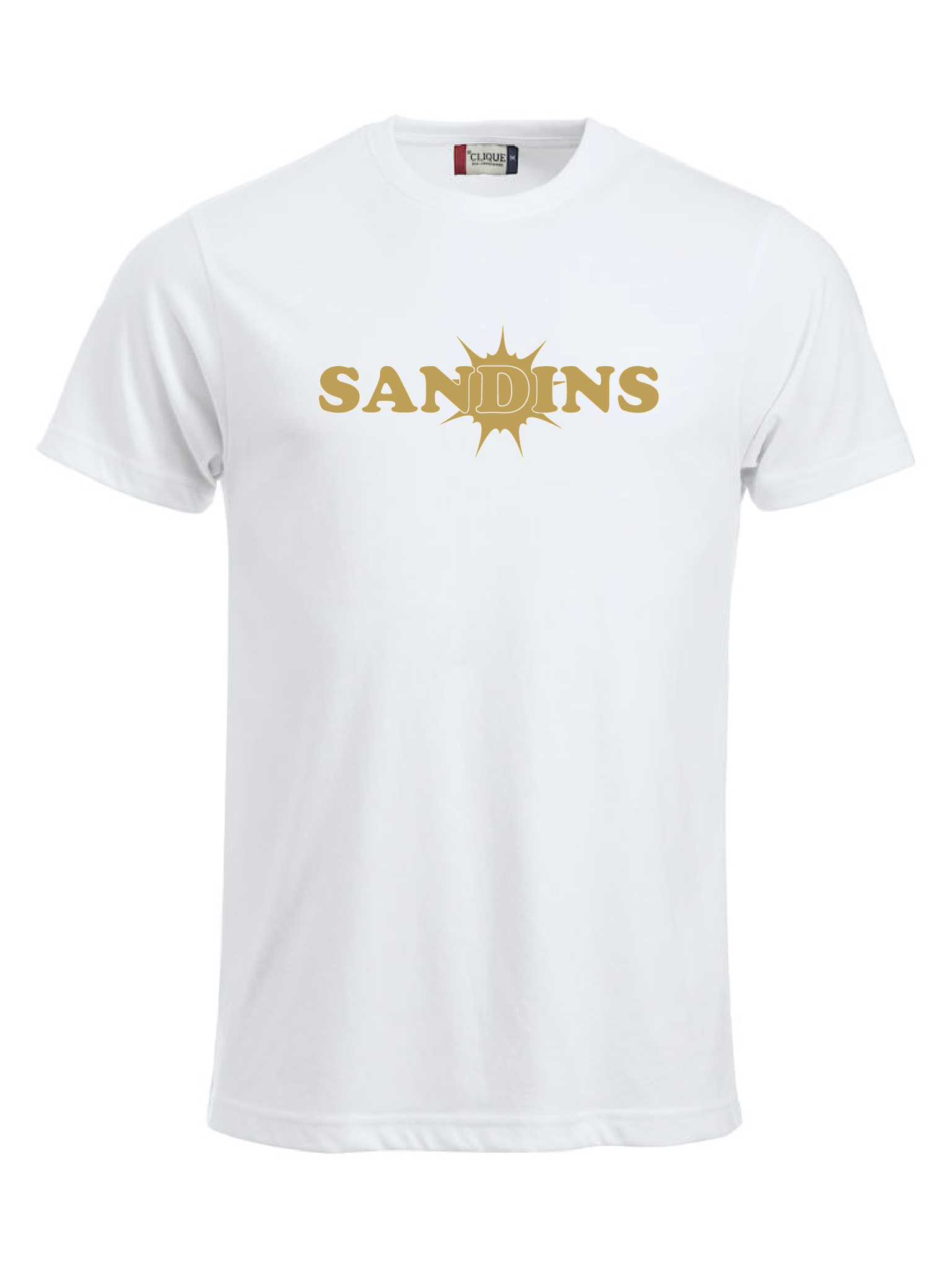 Vit T-shirt "Sandins"