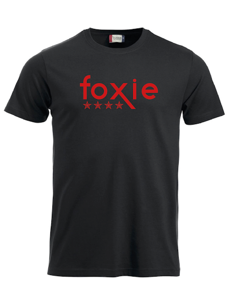 Svart T-shirt "FOXIE"
