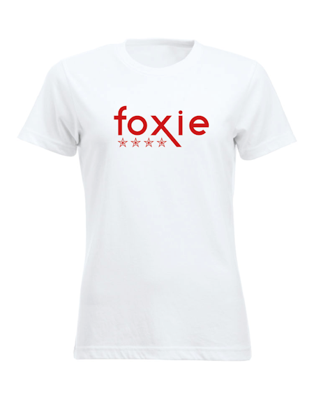 Vit Dam T-shirt "FOXIE"