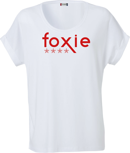 Vit Dam T-shirt Katy "FOXIE"