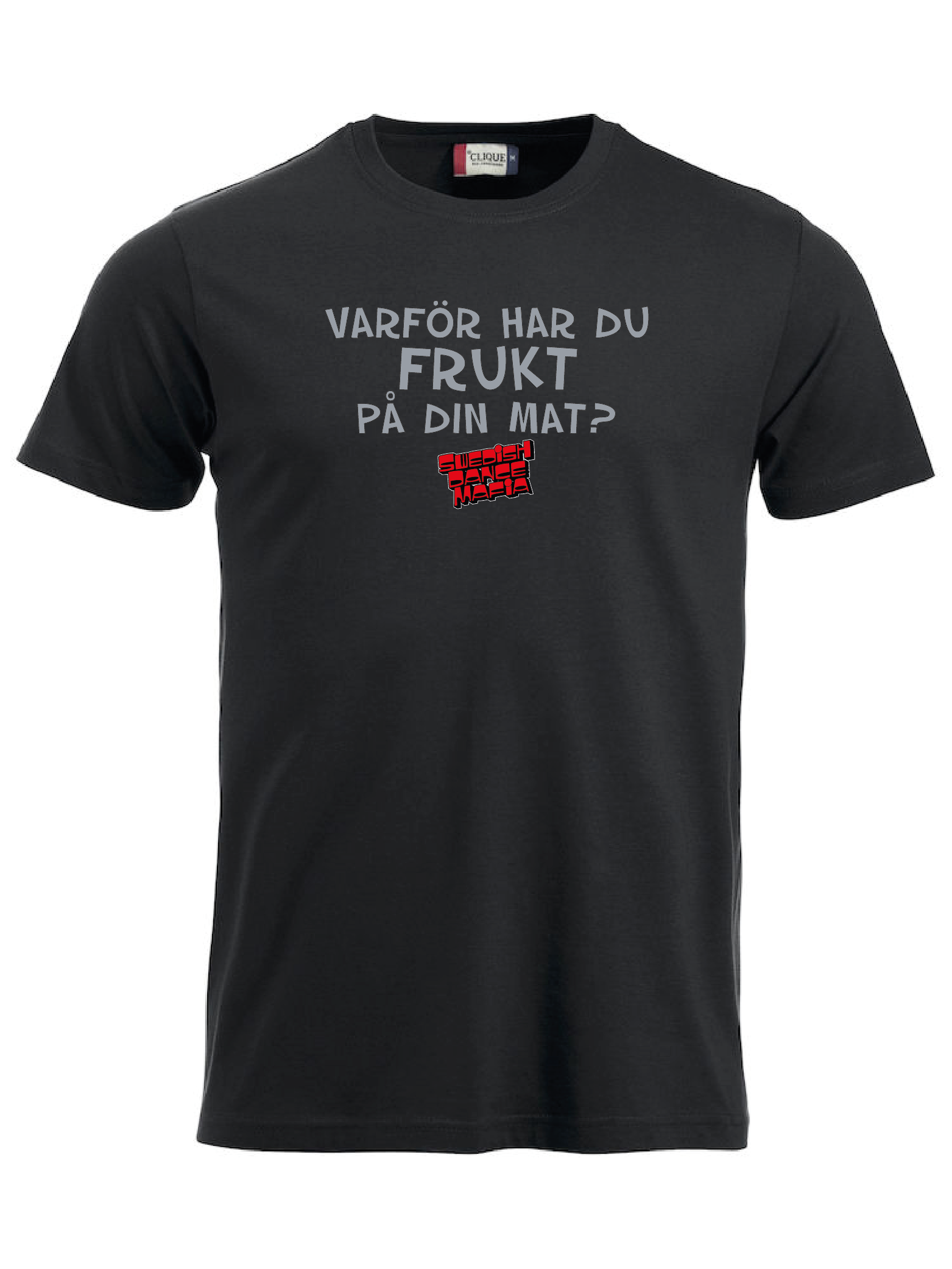 Svart T-shirt "SDM Frukt"