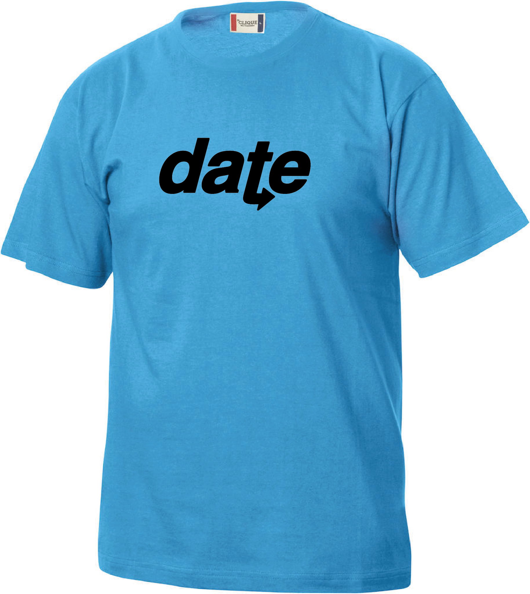 Turkos Junior T-shirt "DATE" svart