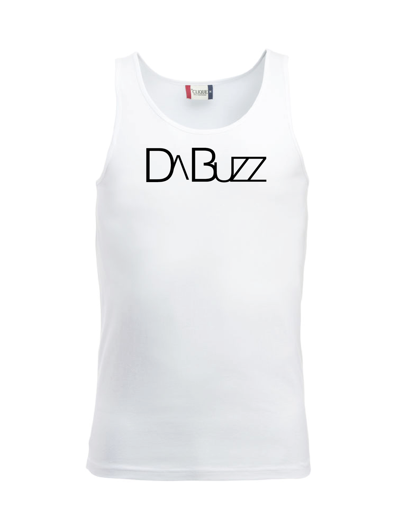 Tank Top Vit "DaBuzz"