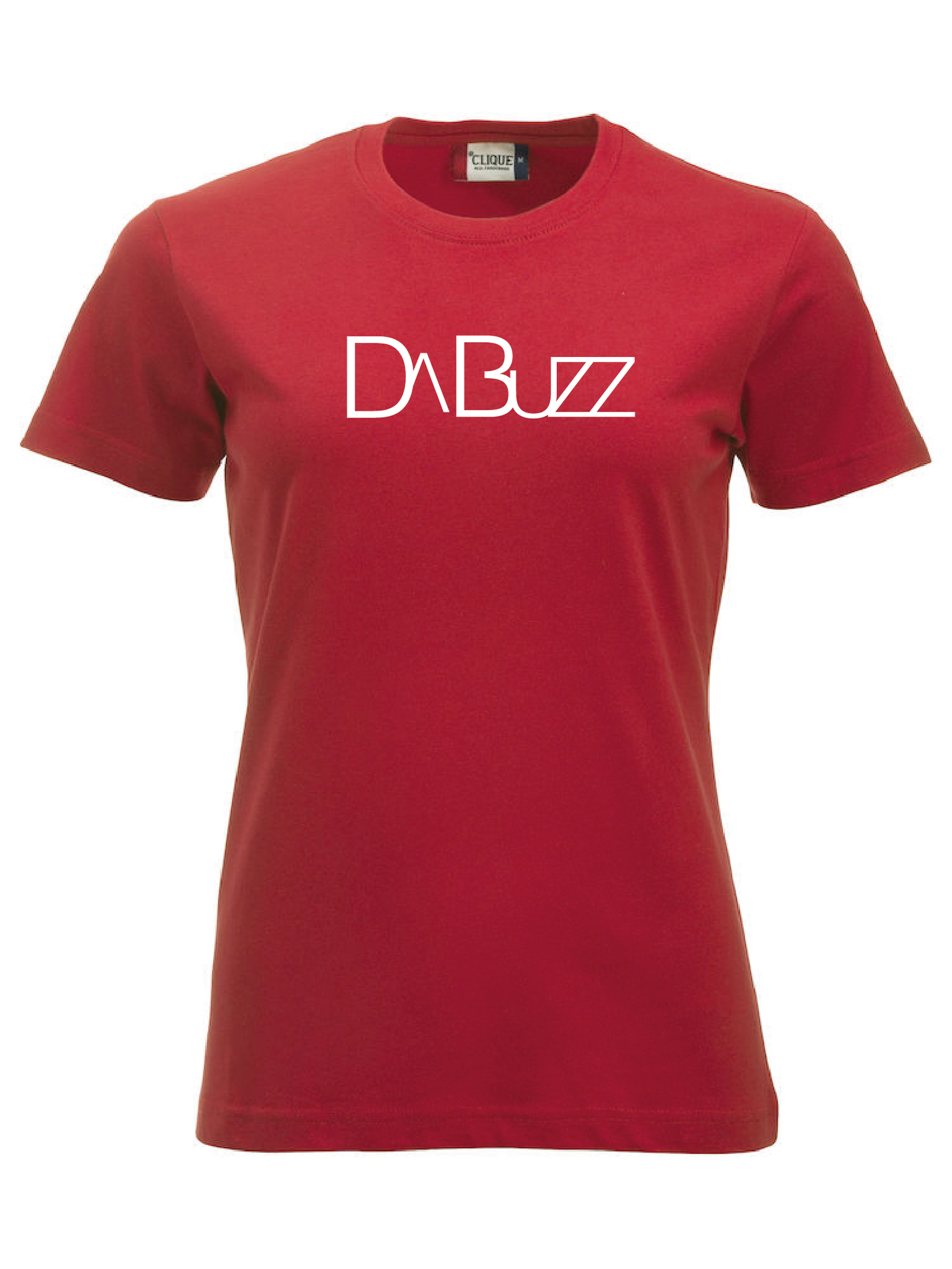 Röd Dam T-shirt "DaBuzz"