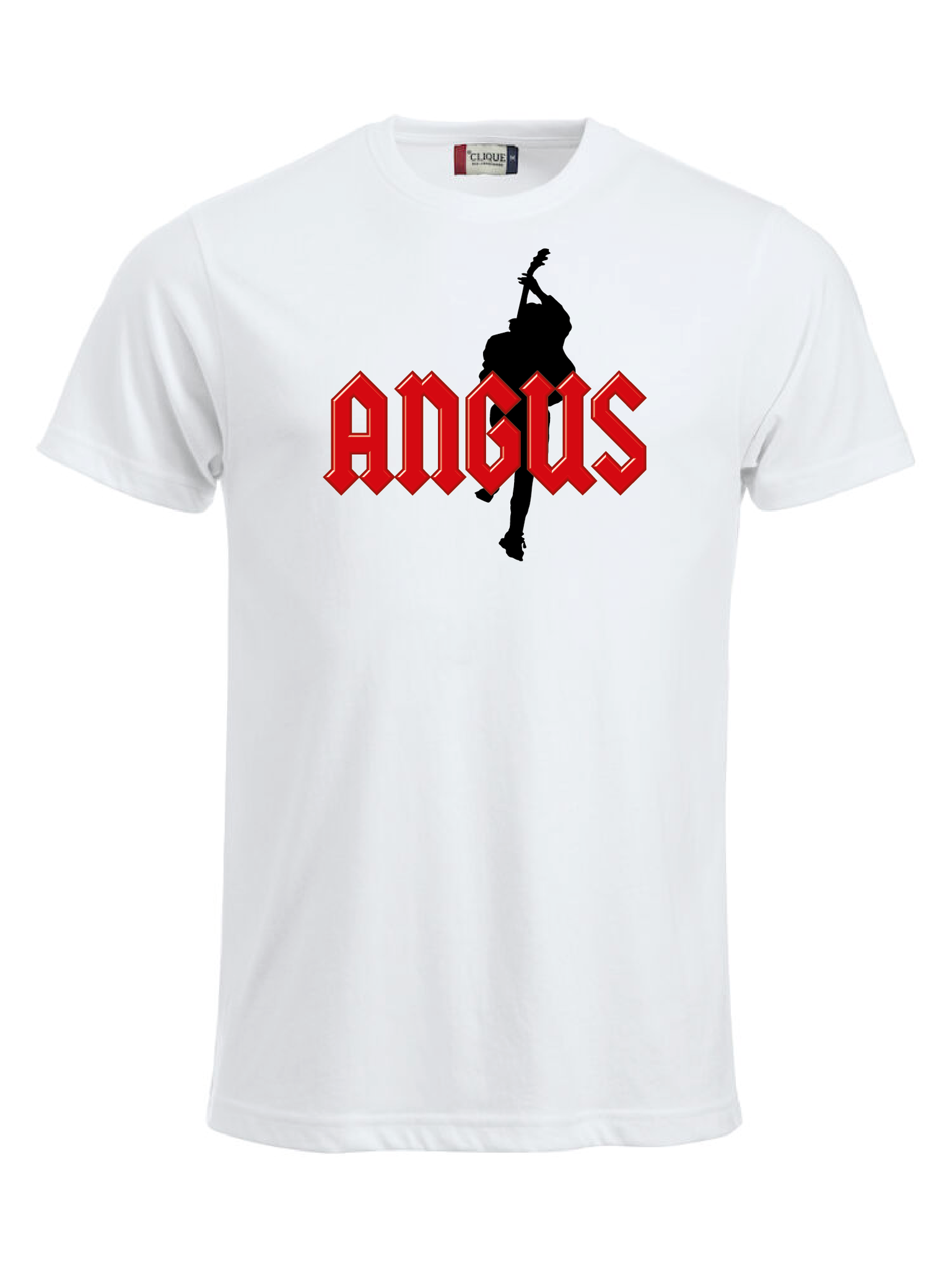 Vit T-shirt "ANGUS"