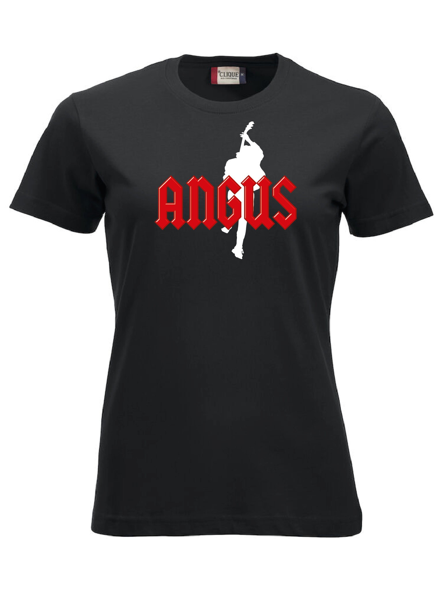 Svart Dam T-shirt "ANGUS"