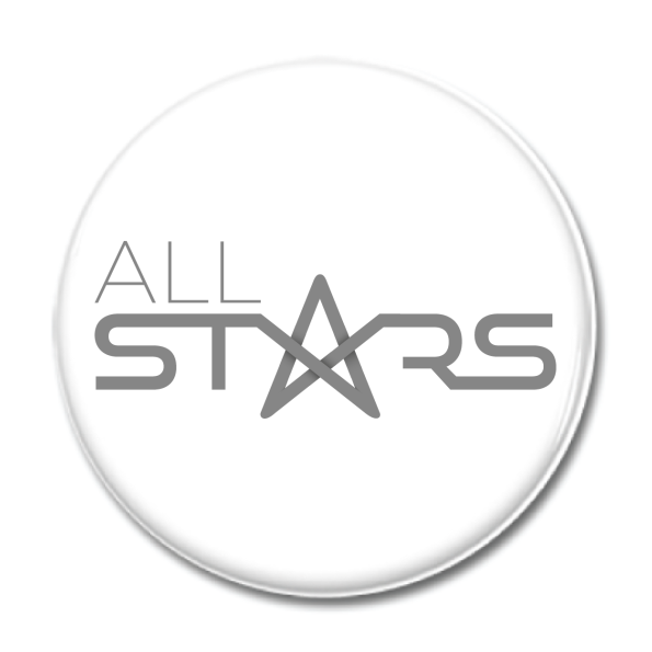 KNAPP "ALLSTARS Logo" 44mm vit