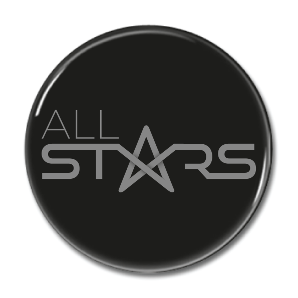 KNAPP "ALLSTARS Logo" 44mm svart