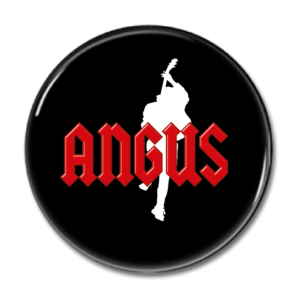 Magnet "ANGUS" 44mm svart