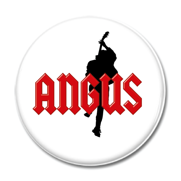 Magnet "ANGUS" 44mm vit