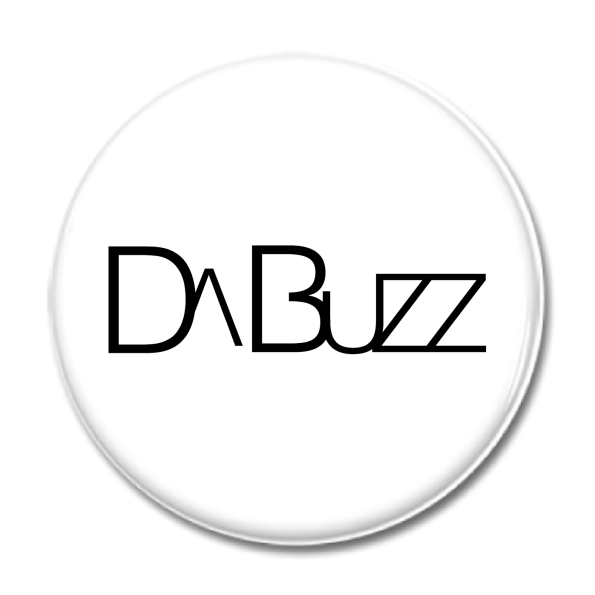 Magnet "DaBuzz Logo" 44mm vit