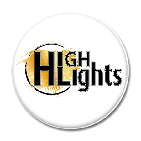 Magnet "HighLights Logo" 44 mm