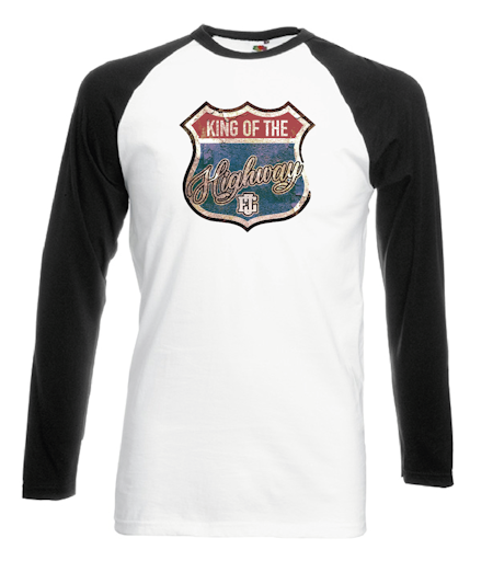 Baseball T-shirt "King of the Highway"