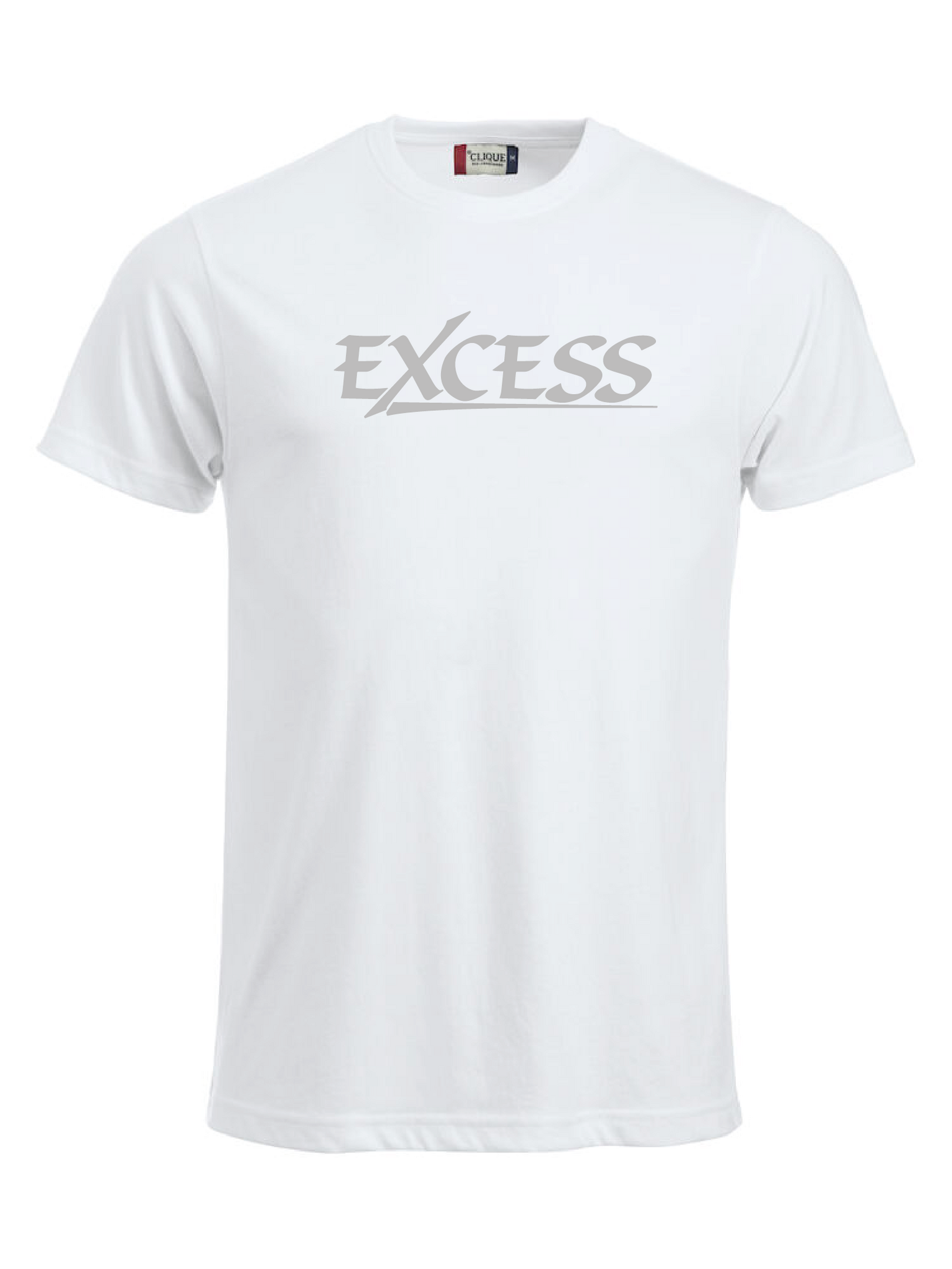 Vit T-shirt "EXCESS"