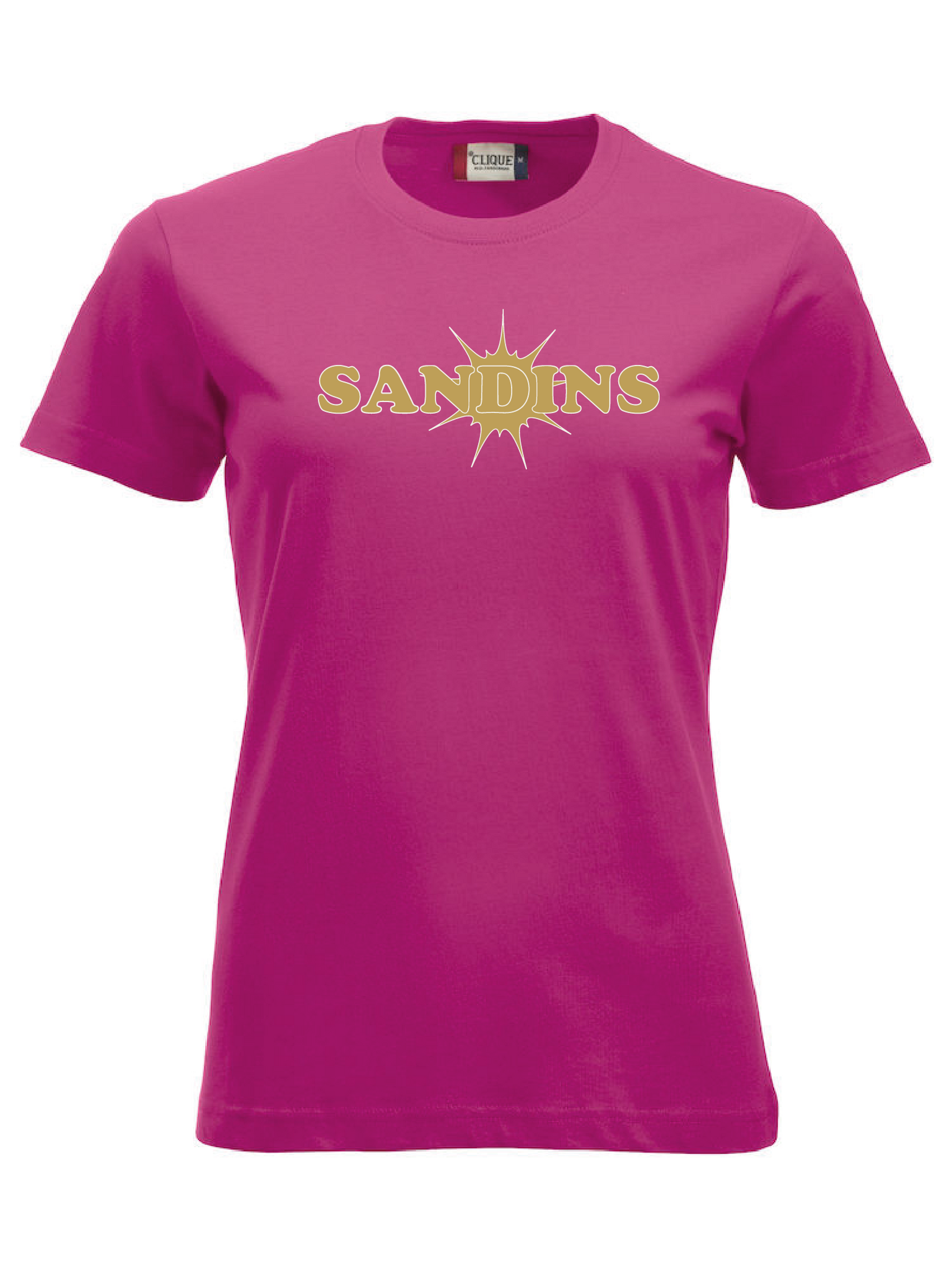 Cerise Dam T-shirt "SANDINS"