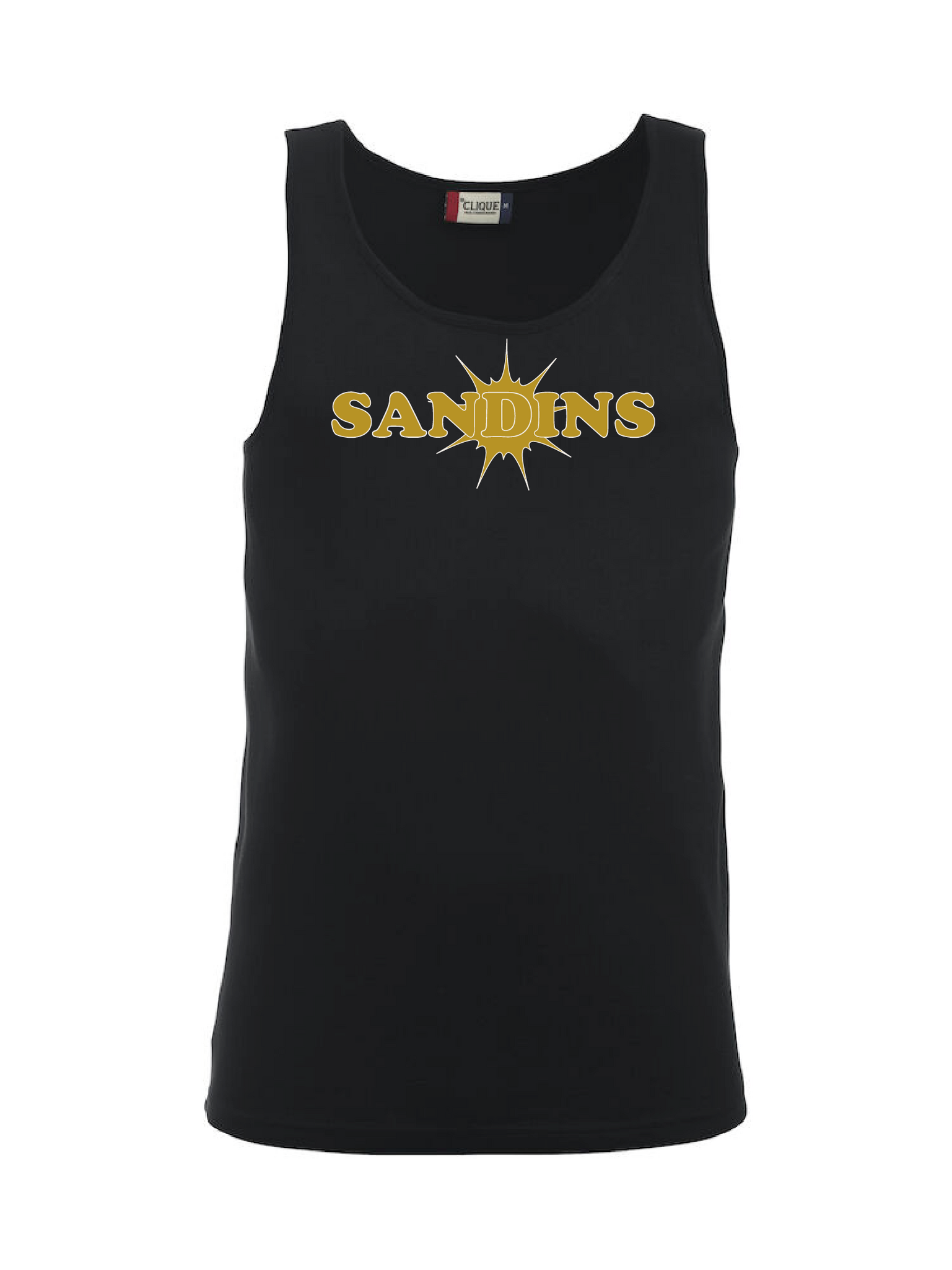 Svart Tank Top "SANDINS"