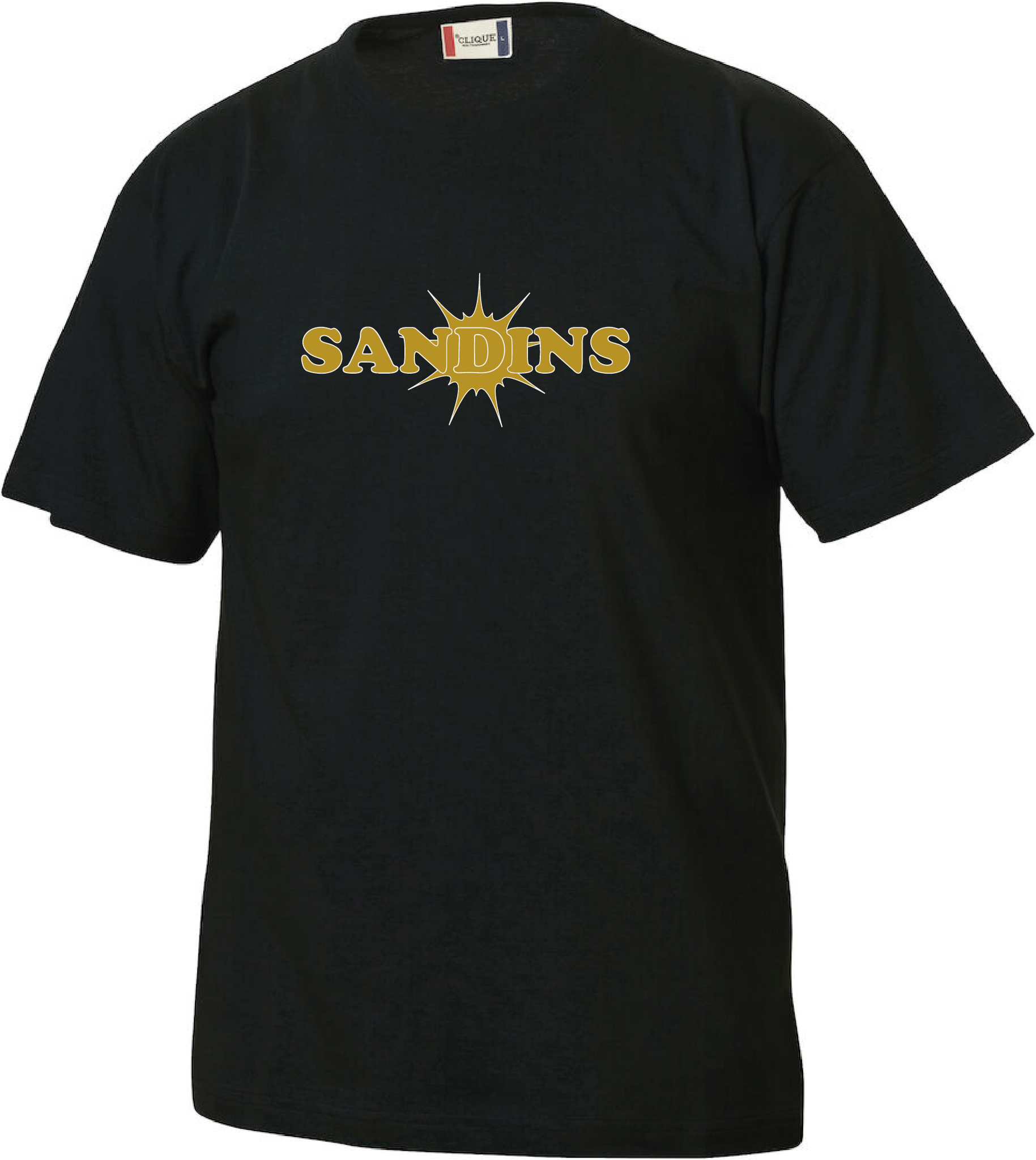Svart Junior T-shirt "SANDINS"