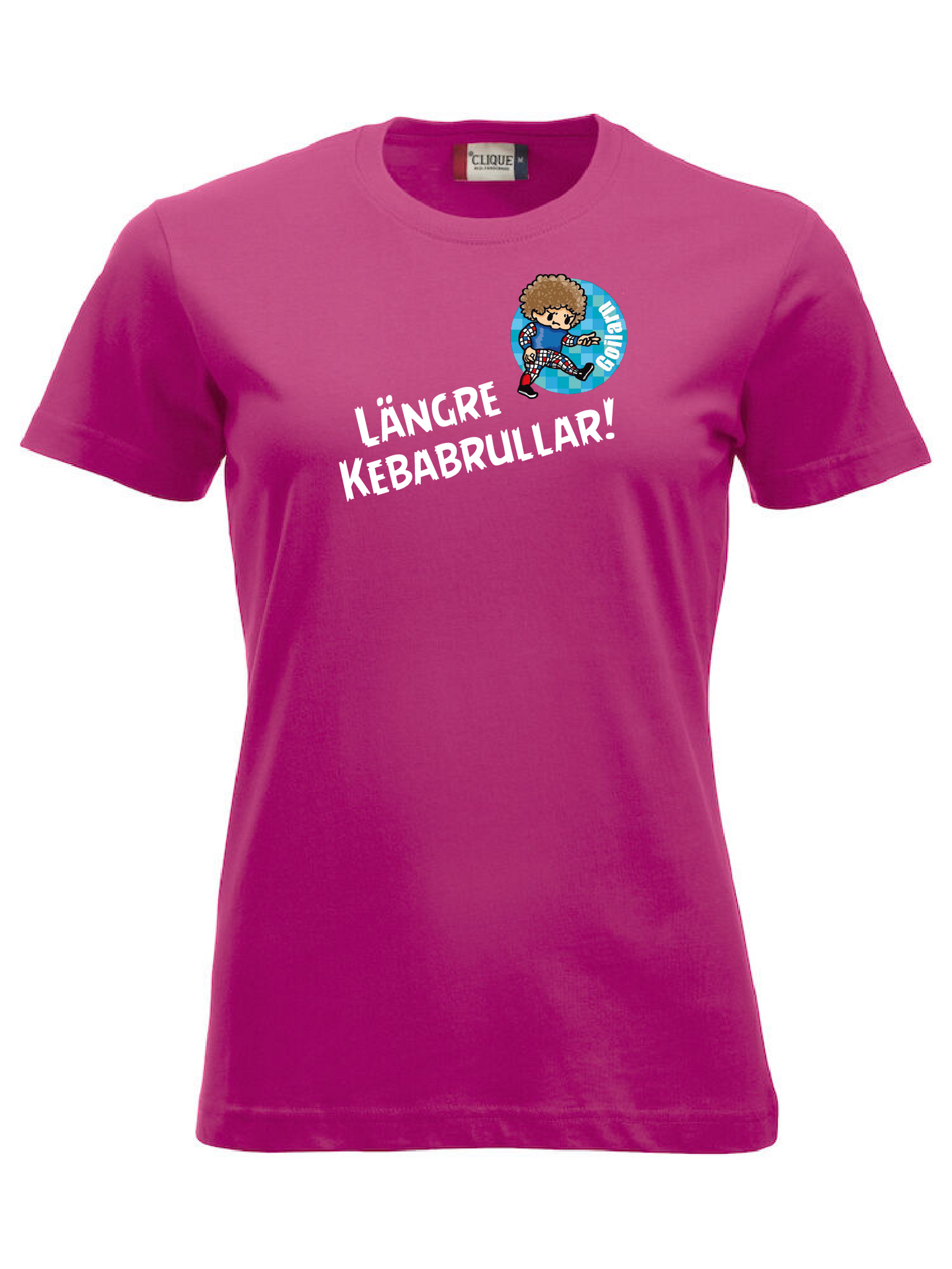 Cerise Dam T-shirt "GOILARN Kebabrulle"