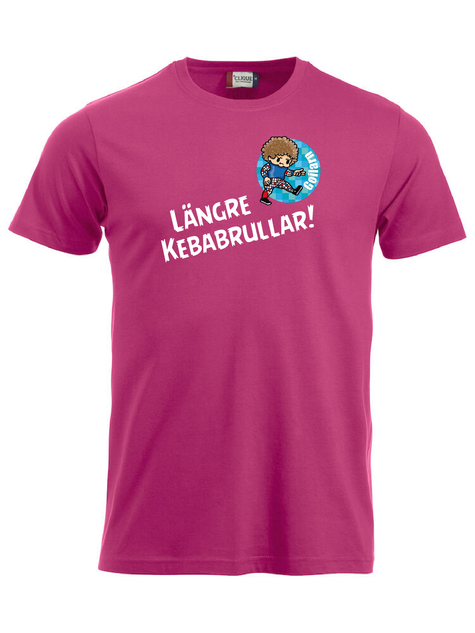 Cerise T-shirt "GOILARN Kebabrulle"