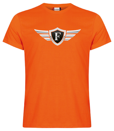 Orange T-shirt "FOXIE Wings"