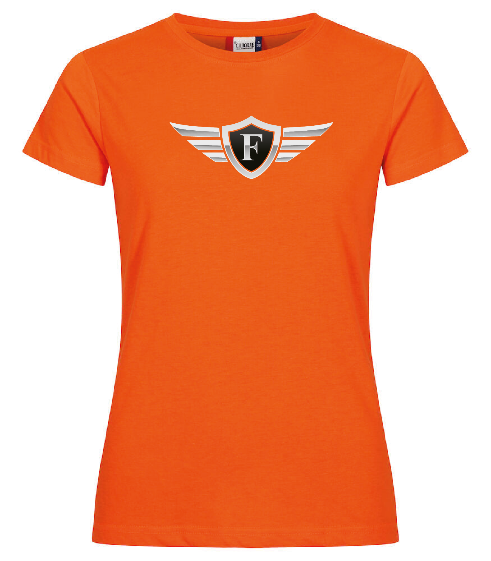 Orange Dam T-shirt "FOXIE Wings"