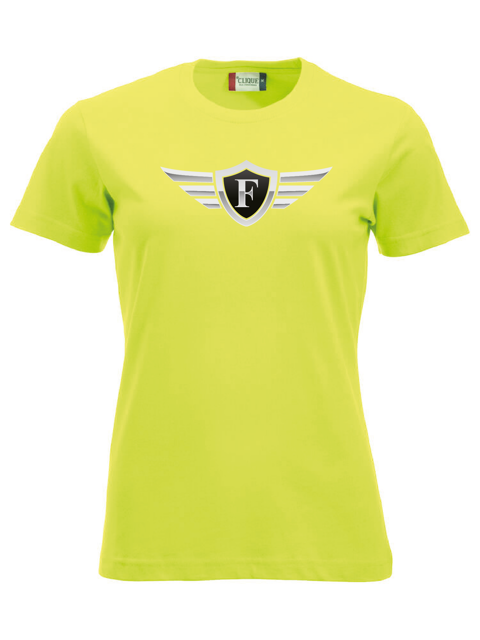 NeonGrön Dam T-shirt "FOXIE Wings"