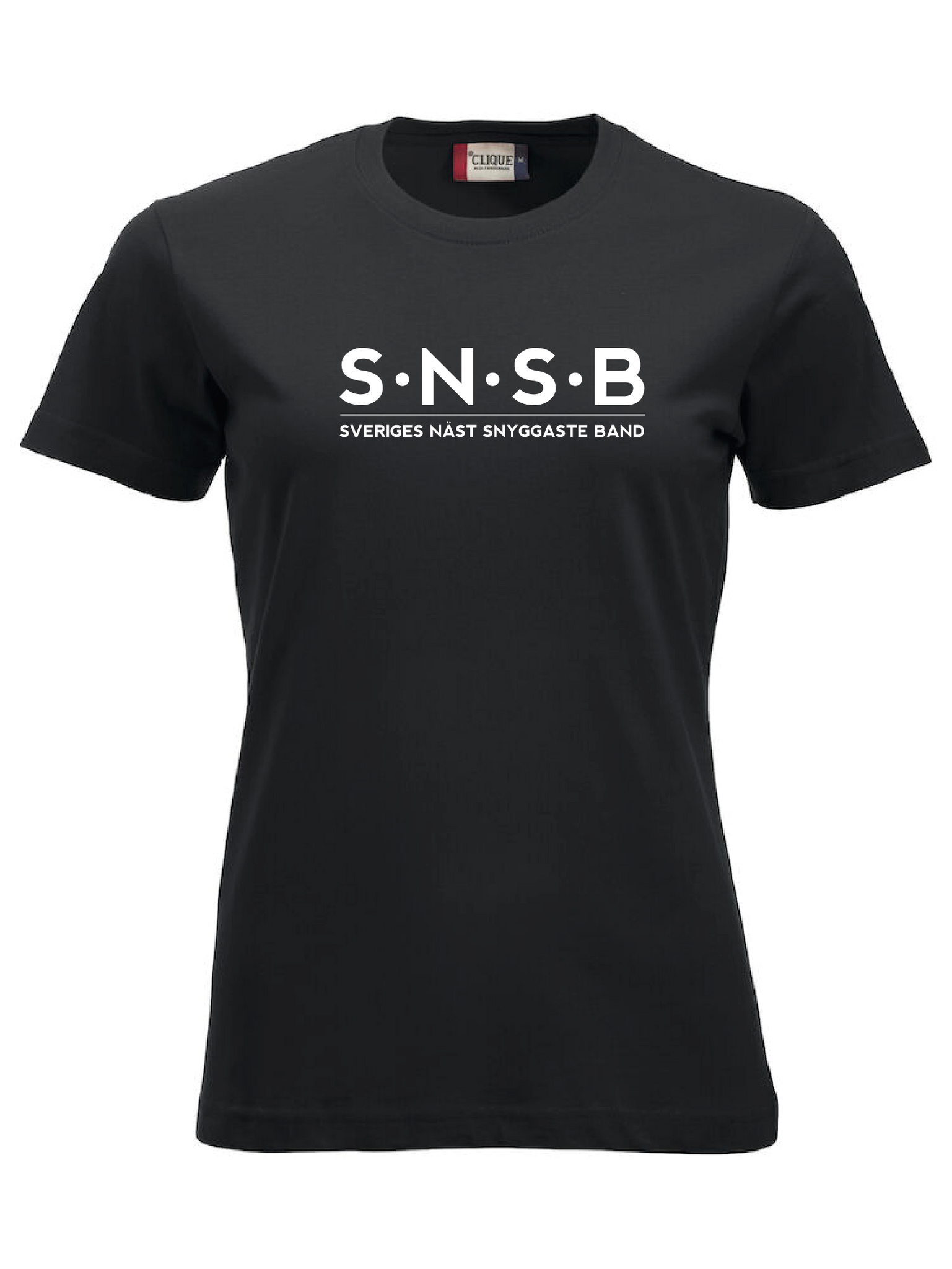 Svart Dam T-shirt "SNSB"
