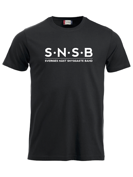 Svart T-shirt "SNSB"