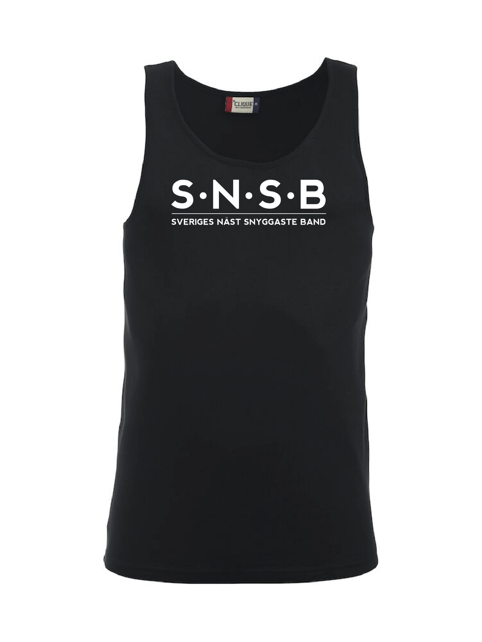 Svart Tank Top "SNSB"