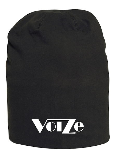 Svart Mössa "Voize Logo"