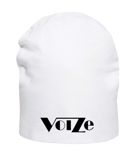 Vit Mössa "Voize Logo"