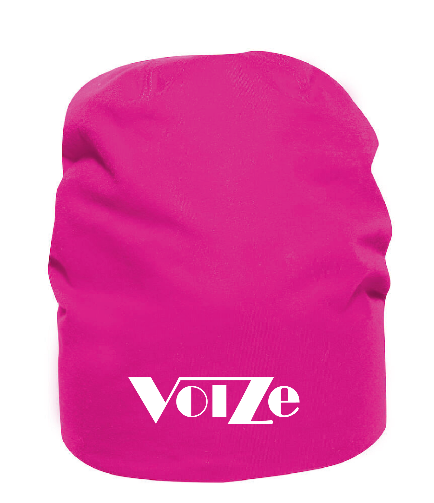 Cerise Mössa "Voize Logo" vit